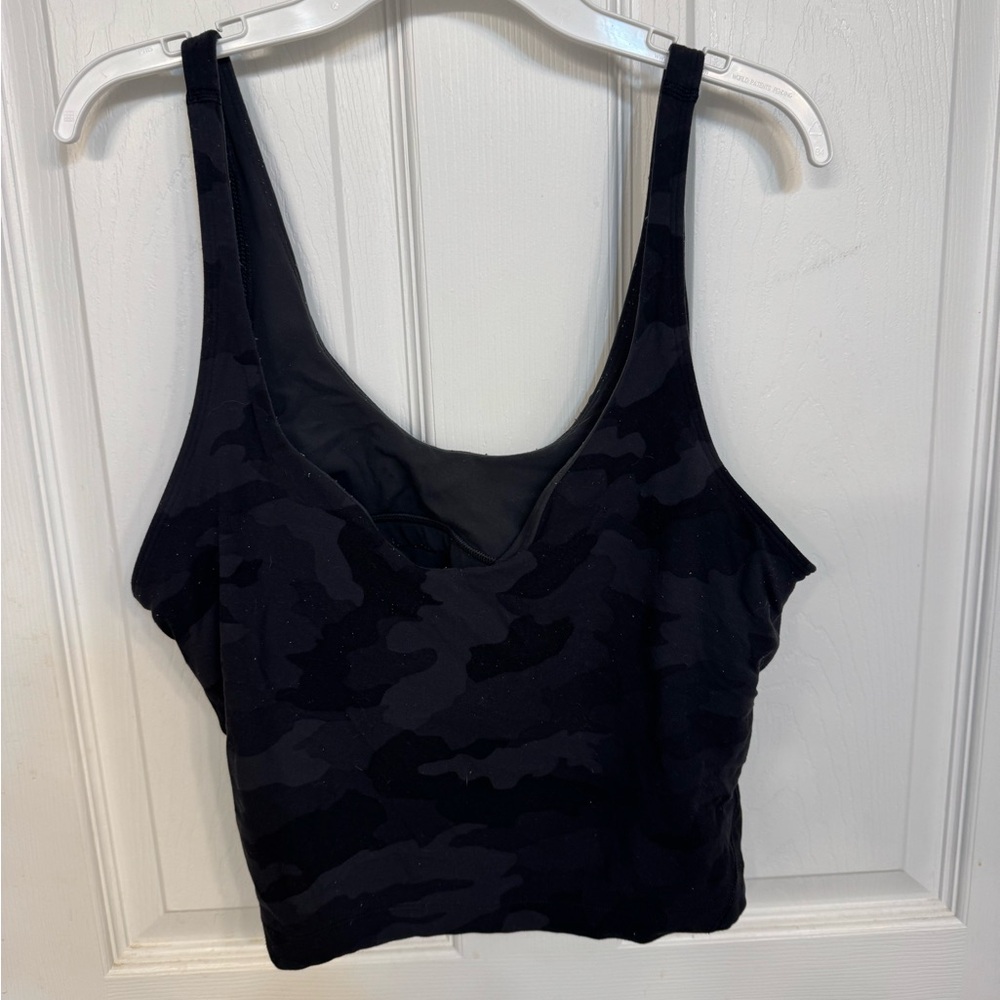 Lululemon Align Black Camo Tank Top